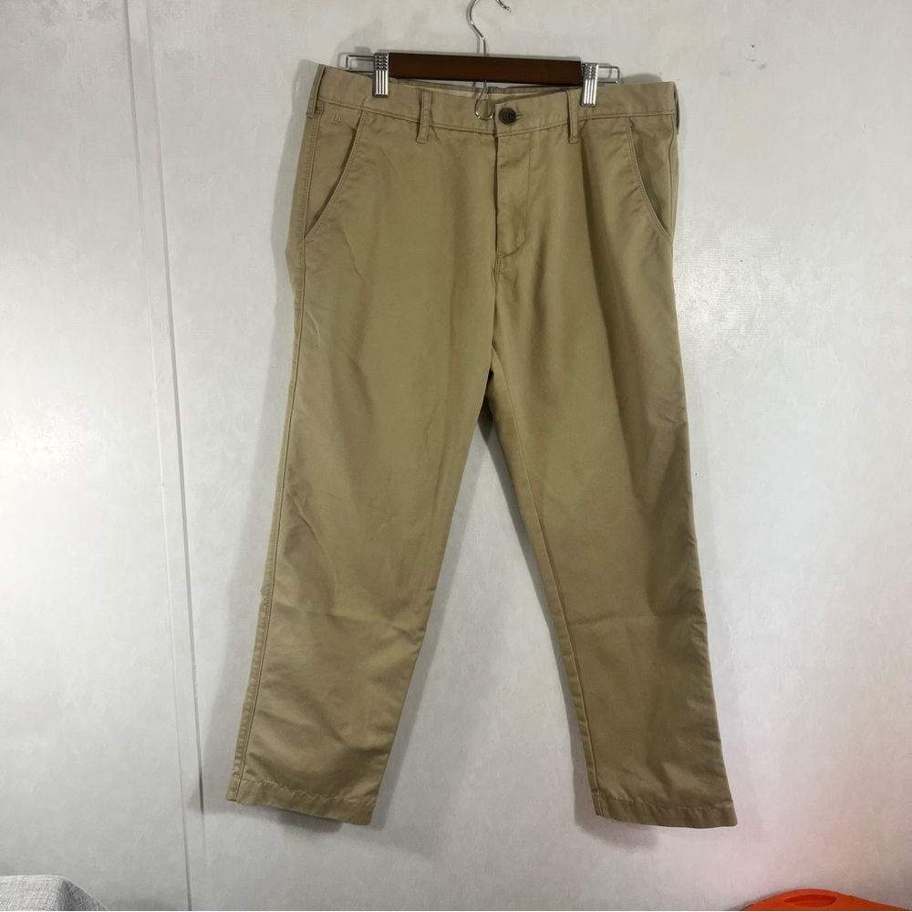LK - Life Well Made Men's Tan Chinos Pants Straight Leg